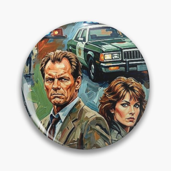 Item preview, Hunter TV Series Poster – Rick Hunter Dee Dee McCall 1980s Cop Art designed and sold by Art's Diner.