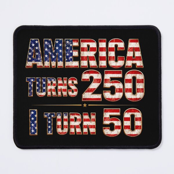 Item preview, America Turns 250 I Turn 50 designed and sold by Jusiasw.
