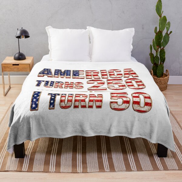 Item preview, America Turns 250 I Turn 50 designed and sold by Jusiasw.