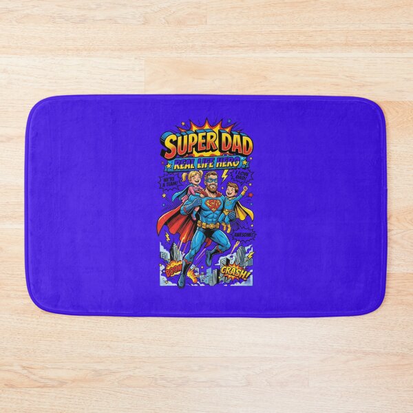 Item preview, Super Dad Real Life Hero – Comic Book Father’s Day Superhero Design designed and sold by JRDG-Designs.