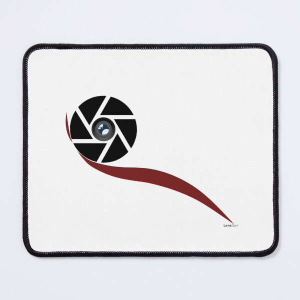 Item preview, LensDyn Premium Shutter Aperture Camera Lens Crimson Wave Design designed and sold by LensDyn™.