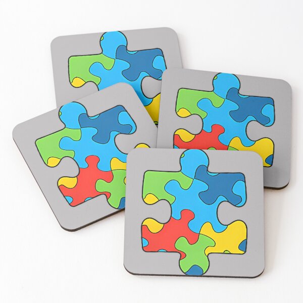 Item preview, Puzzle Piece Pocket Autism Awareness Mens Dad Neurodiversity designed and sold by GreggRoss.