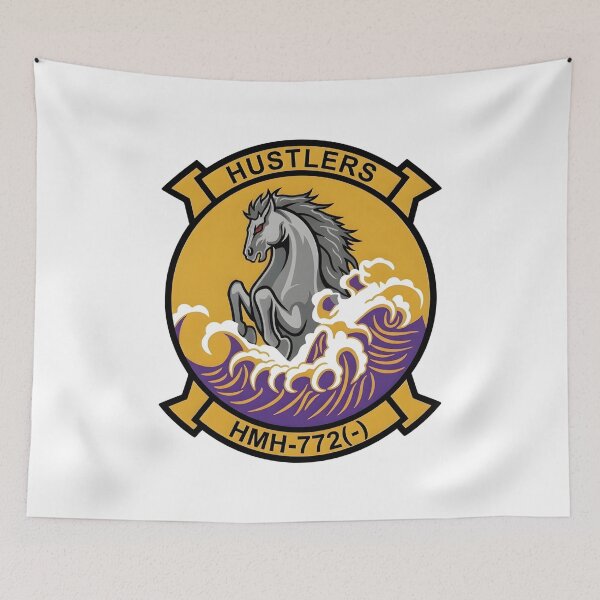 Item preview, Official Emblem of Marine Heavy Helicopter Squadron 772 (HMH-772) designed and sold by CharlieDesings.
