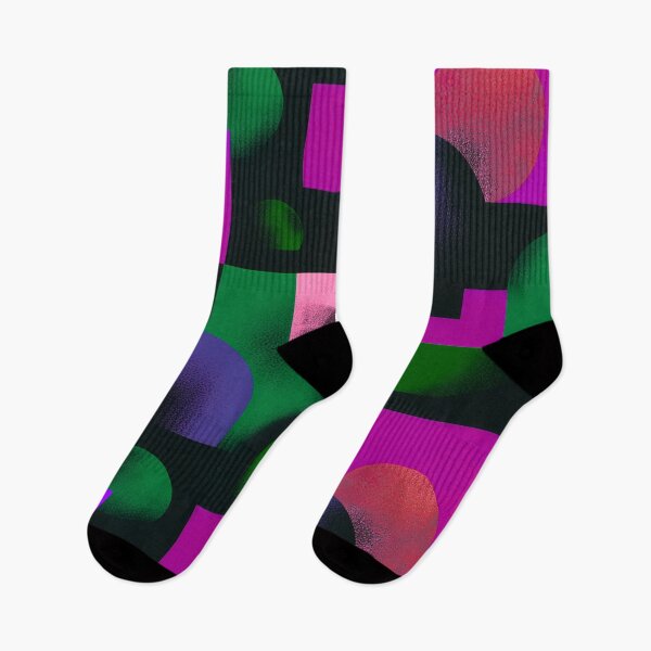 Item preview, Neon Geometry Pulse Pattern designed and sold by joycrysstudio.