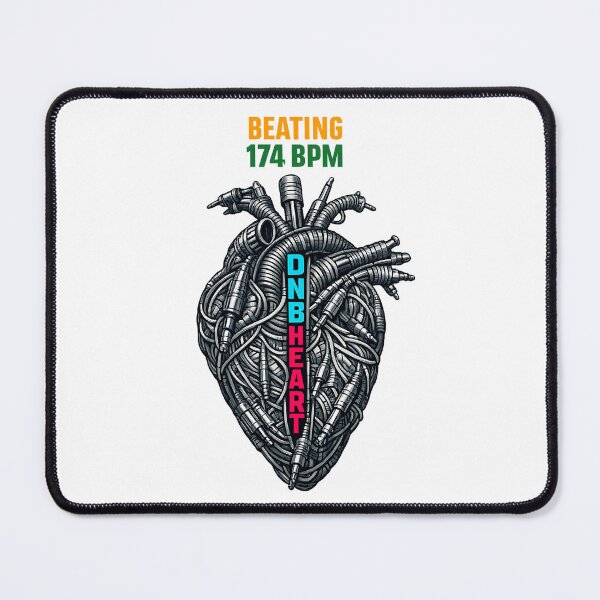 Item preview, Anatomical DNB Heart Beat 174 BPM designed and sold by  ZenRave Designs.