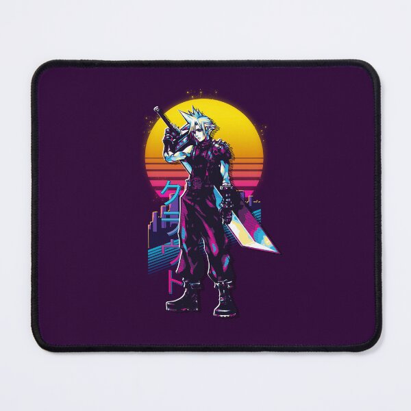 Item preview, Final Fantasy VII - Cloud Retrowave designed and sold by ZeWissou.