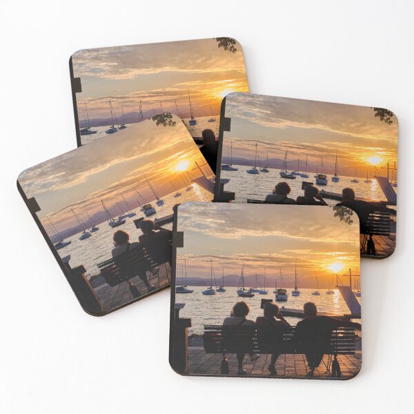 Item preview, Watching the Sun go down at Bardolino on Lake Garda designed and sold by Violaman.