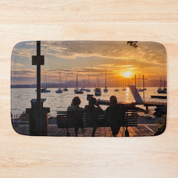 Item preview, Watching the Sun go down at Bardolino on Lake Garda designed and sold by Violaman.