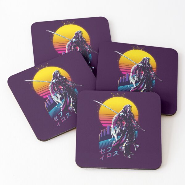 Item preview, Final Fantasy VII - Sephiroth Retrowave designed and sold by ZeWissou.