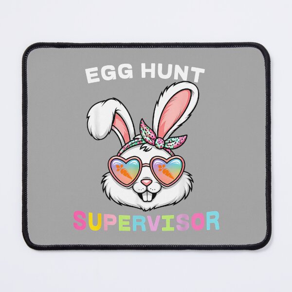 Item preview, Easter Egg Hunt Supervisor Bunny Face Mom Dad Men Women Kids designed and sold by ArleneRowe.
