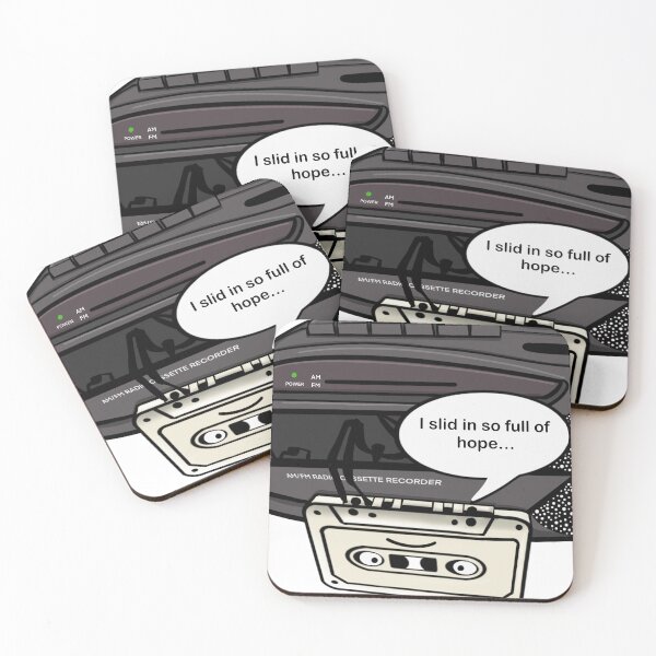 Item preview, I Slid In Full of Hope – Cassette Tape Childhood Trauma designed and sold by oilbyme.