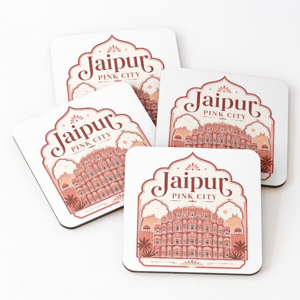 Item preview, Jaipur Pink City Travel Heritage Design designed and sold by ArtsyExplorer.