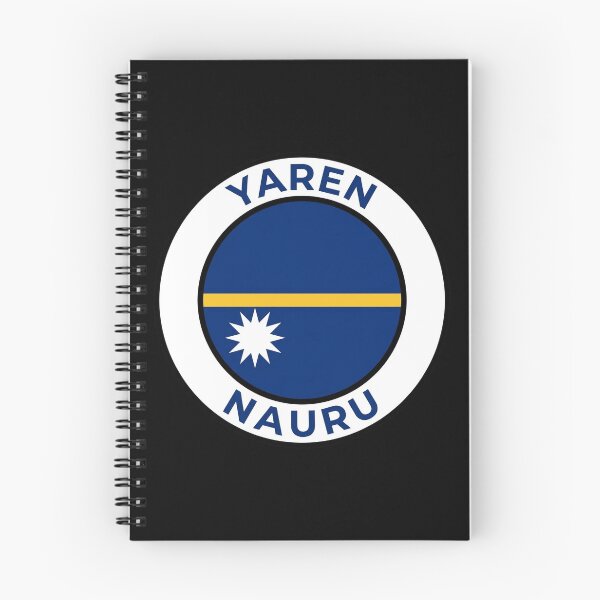 Artikelvorschau, Yaren Nauru Äquatorstern Flagge Kreisemblem entworfen und verkauft von DuckOddity.