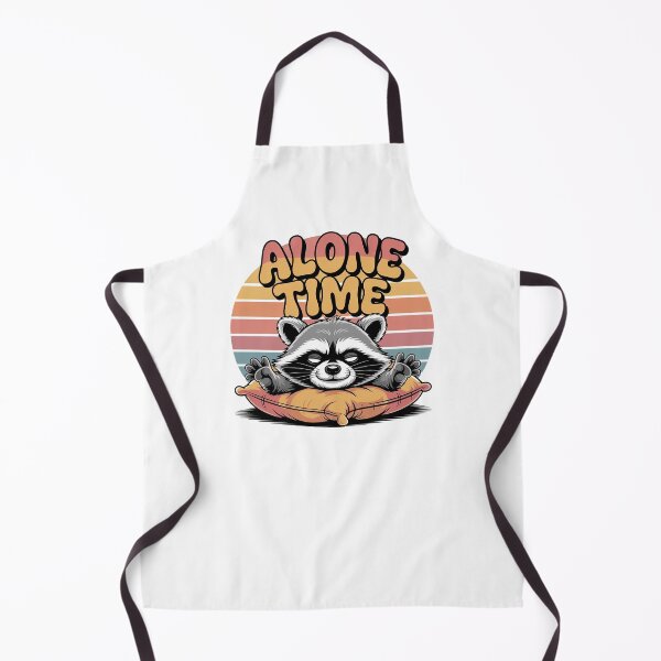 Item preview, Alone Time Funny Raccoon Retro Meme Design designed and sold by Cool-cat-art.