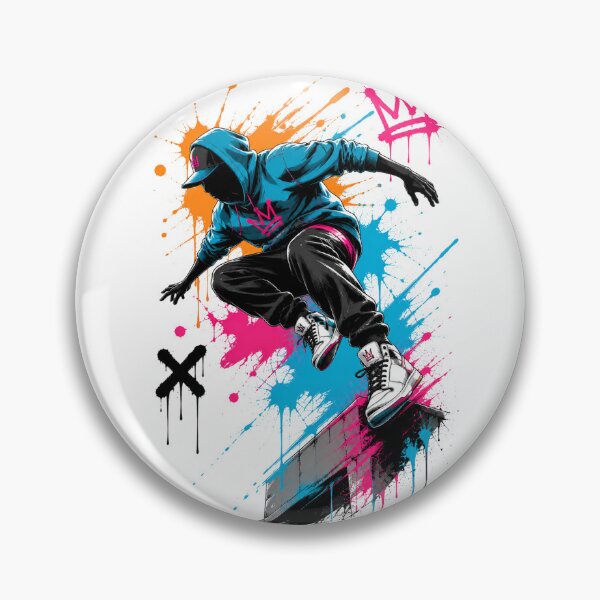 Item preview, Parkour Freestyle Graffiti Tee | Urban Motion Art designed and sold by JustResultsCo.