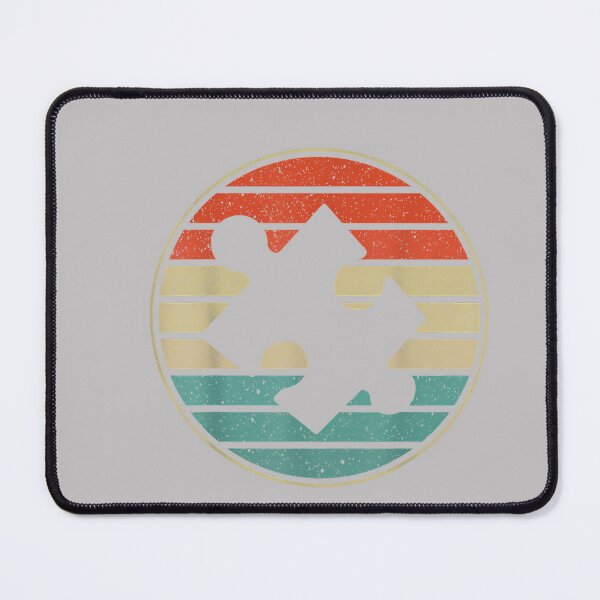 Item preview, Cute Autism Awareness Vintage 70s 80s Autism Mom Dad Puzzle designed and sold by MabelWells.