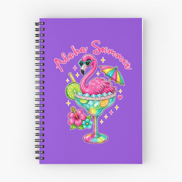 Item preview, Aloha Summer Flamingo Margarita Graphic designed and sold by Gear Camel.