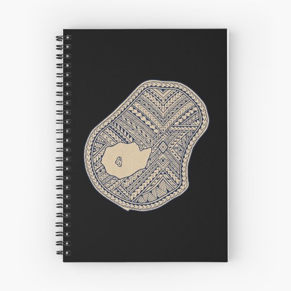 Item preview, Traditional Micronesian Tribal Pattern Nauru Map designed and sold by DuckOddity.