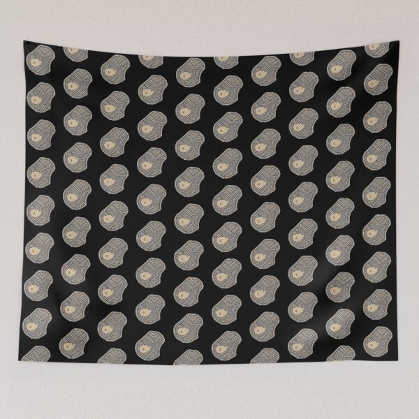 Item preview, Traditional Micronesian Tribal Pattern Nauru Map designed and sold by DuckOddity.