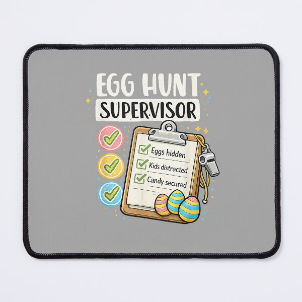 Item preview, Easter Egg Hunt Supervisor Men Women Adult Easter Dad Mom designed and sold by ArleneRowe.