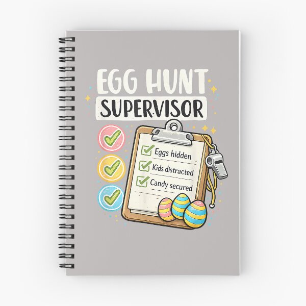 Item preview, Easter Egg Hunt Supervisor Men Women Adult Easter Dad Mom designed and sold by ArleneRowe.