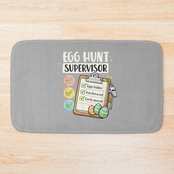 Item preview, Easter Egg Hunt Supervisor Men Women Adult Easter Dad Mom designed and sold by ArleneRowe.