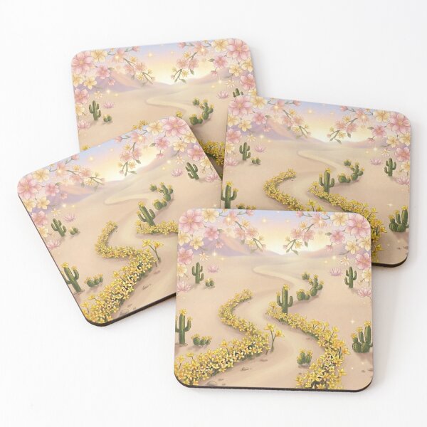 Item preview, Golden Desert Floral Path designed and sold by Azurart2.