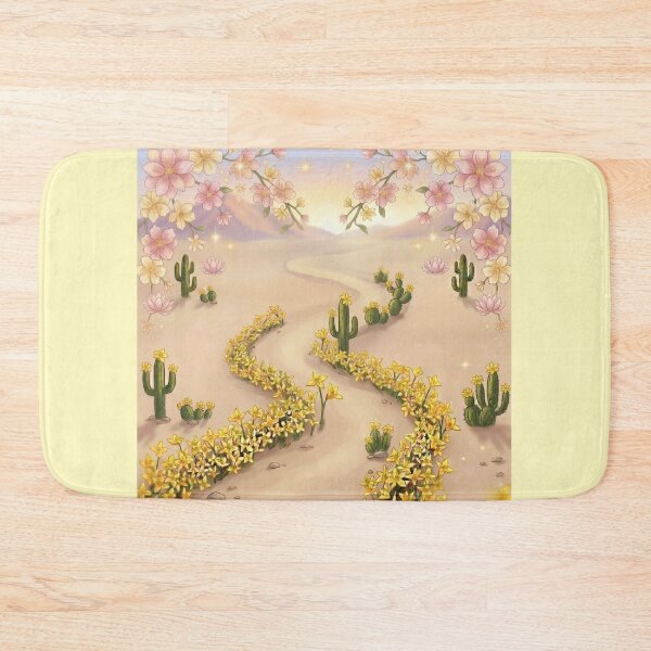 Item preview, Golden Desert Floral Path designed and sold by Azurart2.