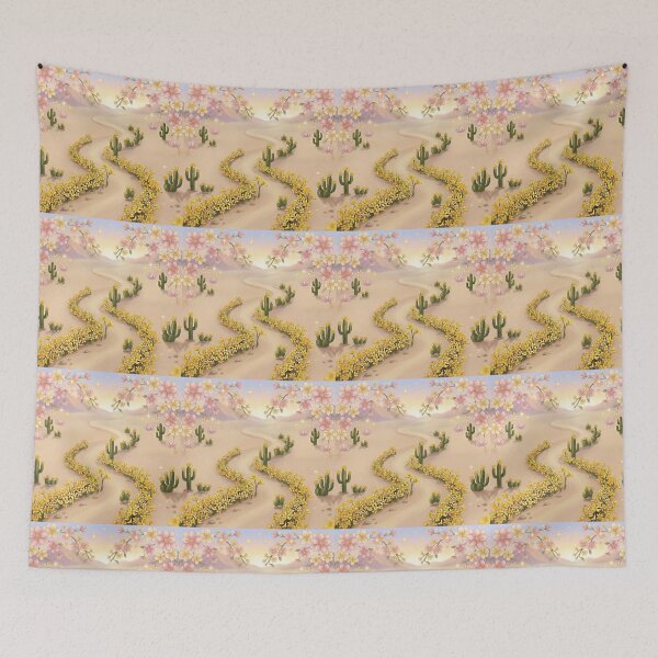 Item preview, Golden Desert Floral Path designed and sold by Azurart2.