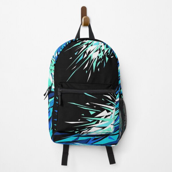 Item preview, Dynamic Geometric Ocean Wave Blue Shards designed and sold by TeNovaStudio.