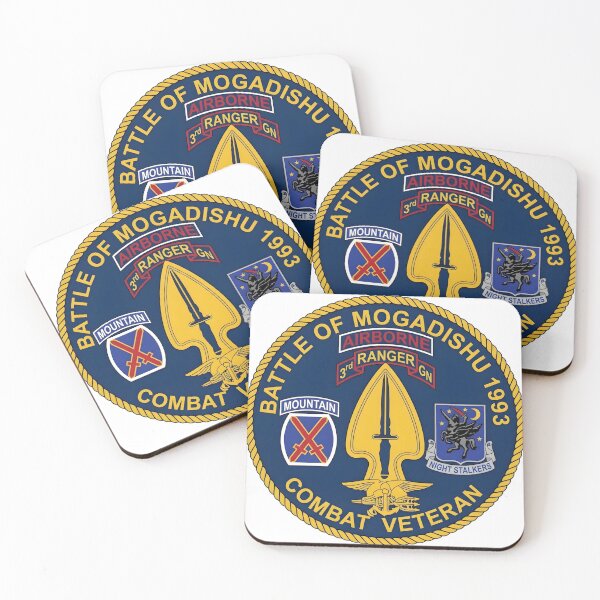 Item preview, Commemorative Combat Veteran Patch for the Battle of Mogadishu 1993 designed and sold by CharlieDesings.
