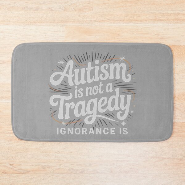 Item preview, Quote Autism NOT Tragedy Ignorance is Autistic Dad Support Premium Tri-Blend designed and sold by GreggRoss.