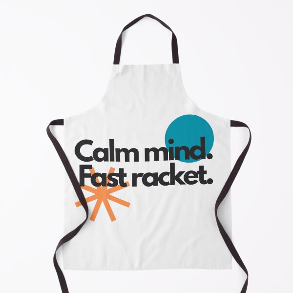 Item preview, Calm Mind Fast Racket designed and sold by RunningWhiskers.