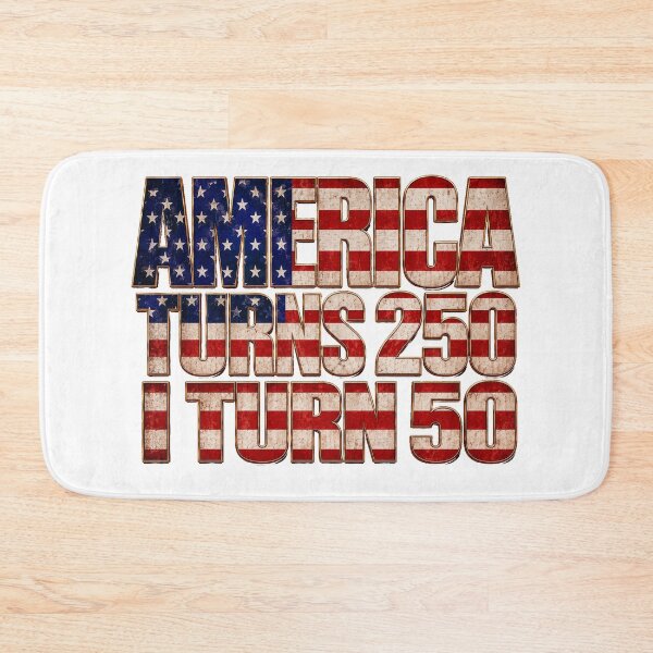 Item preview, America Turns 250 I Turn 50 designed and sold by Jusiasw.