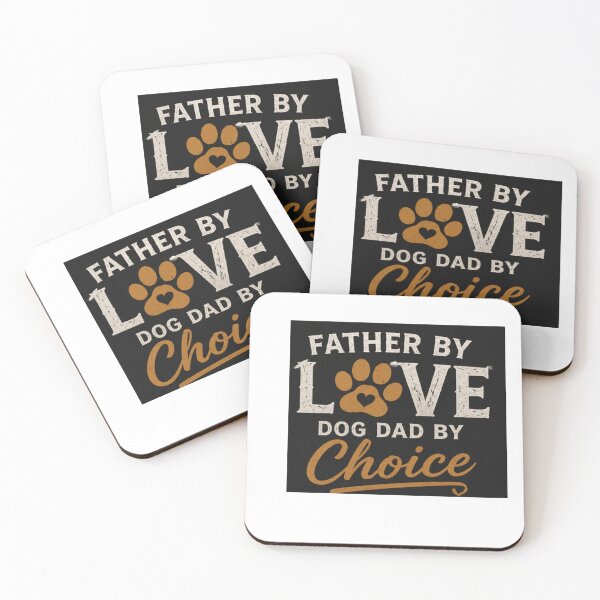 Item preview, Father By Love Dog Dad By Choice Shirt | Rescue Dog Lover Gift designed and sold by PoojaArtLab.