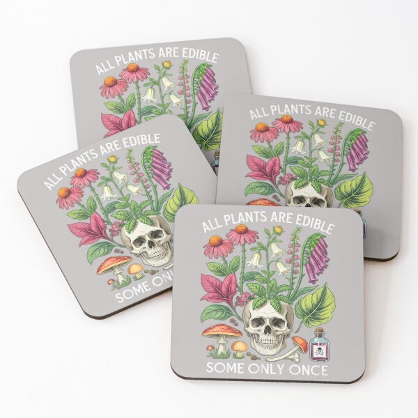 Item preview, All Plants are Edible Some Only Once Humor_2 designed and sold by mjohnson9.