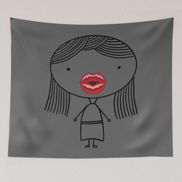 Item preview, Lip Filler Injection Funny Sarcastic Girl Performance designed and sold by KristineLi.
