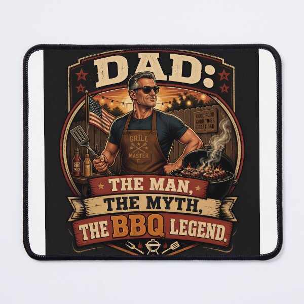 Item preview, Dad: The Man, The Myth, The BBQ Legend designed and sold by SVARCreations.