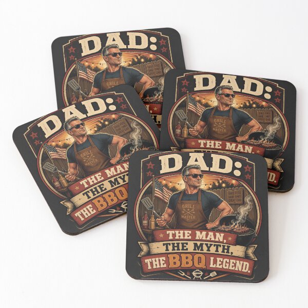 Item preview, Dad: The Man, The Myth, The BBQ Legend designed and sold by SVARCreations.