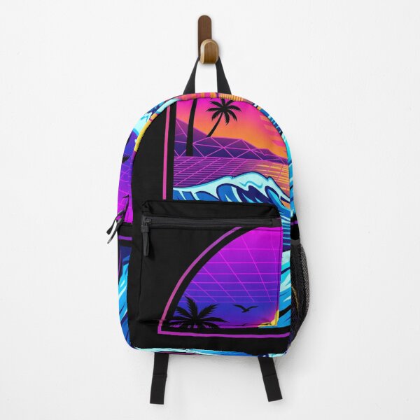 Item preview, 80s Retro Synthwave Surfer Neon Wave designed and sold by TeNovaStudio ⭐⭐⭐⭐⭐.