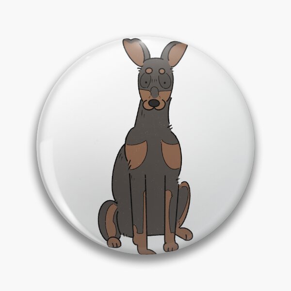 Artikelvorschau, Dobermann entworfen und verkauft von PawsomeStudios.