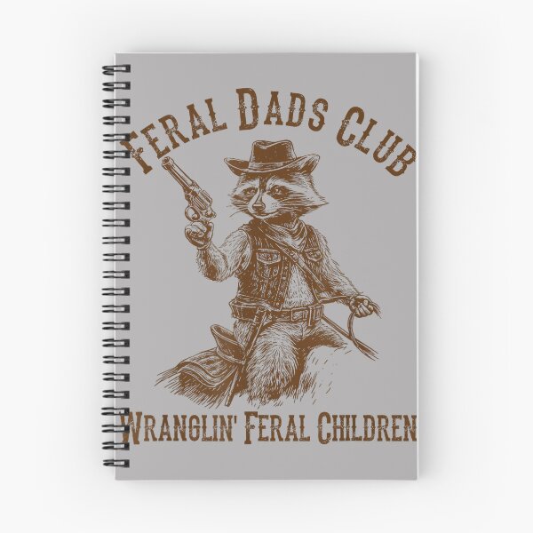 Item preview, Raccoon Cowboy Feral Dads Club Wranglin’ Feral Children designed and sold by GreggRoss.