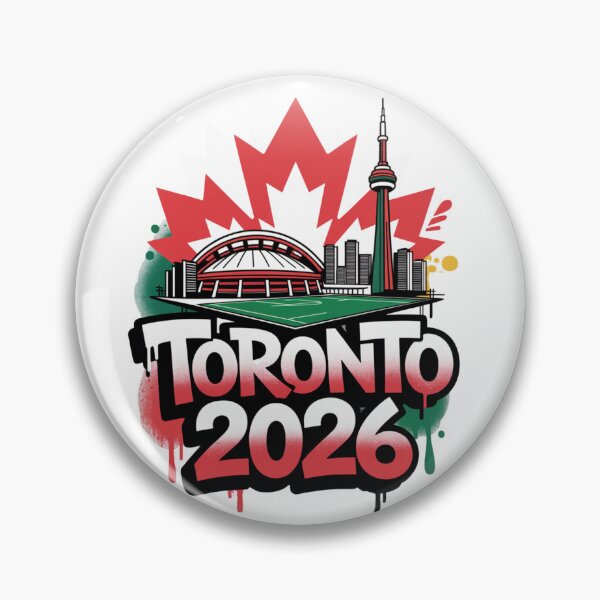 Item preview, Toronto 2026 CN Tower Stadium Skyline T-Shirt V14 designed and sold by DarylWelsh2024.