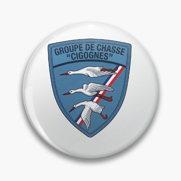 Item preview, Groupe de Chasse "Cigognes" Emblem designed and sold by CharlieDesings.