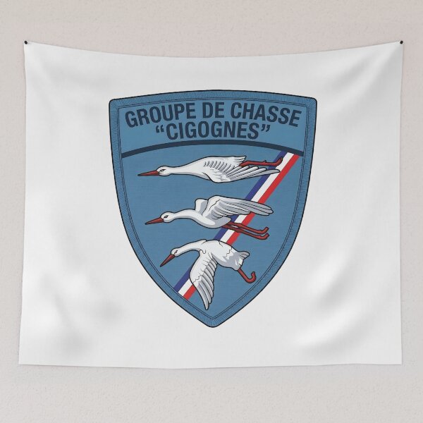 Item preview, Groupe de Chasse "Cigognes" Emblem designed and sold by CharlieDesings.