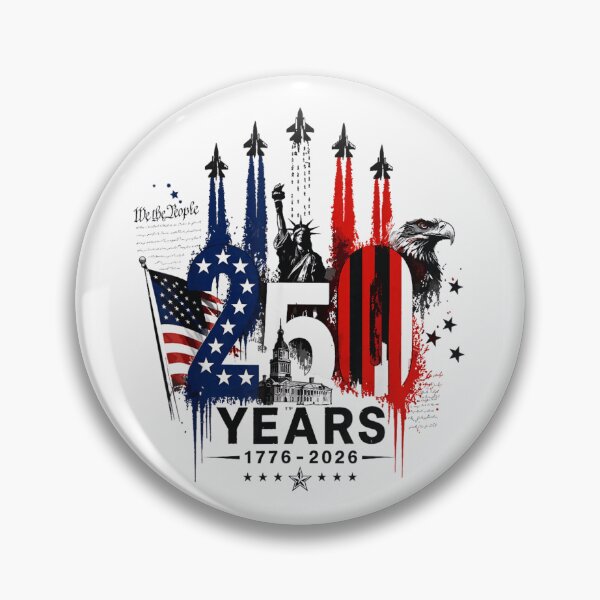 Item preview, Happy USA Semiquincentennial 250 Years Of Freedom 1776 2026 Patriotic Eagle designed and sold by LakenDraphil.
