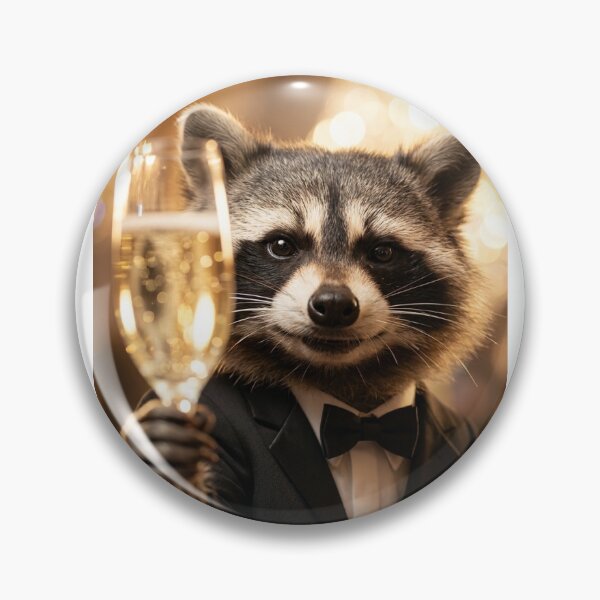 Item preview, Corporate Raccoon HR Morning Toast Meme designed and sold by Coon & Momo.