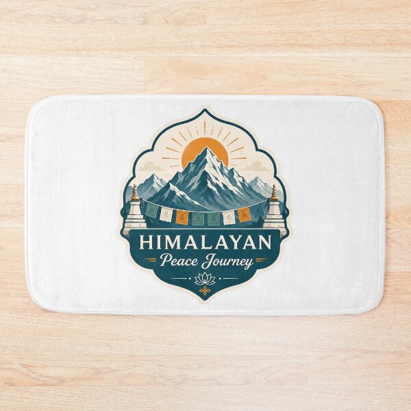 Item preview, Himalayan Peace Journey Spiritual Badge designed and sold by ArtsyExplorer.