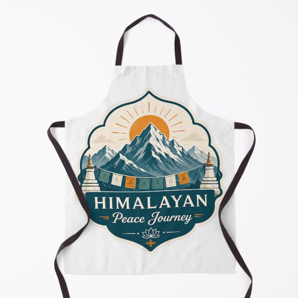 Item preview, Himalayan Peace Journey Spiritual Badge designed and sold by ArtsyExplorer.