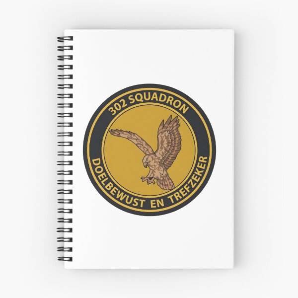 Item preview, Royal Netherlands Air Force 302 Squadron Emblem designed and sold by CharlieDesings.